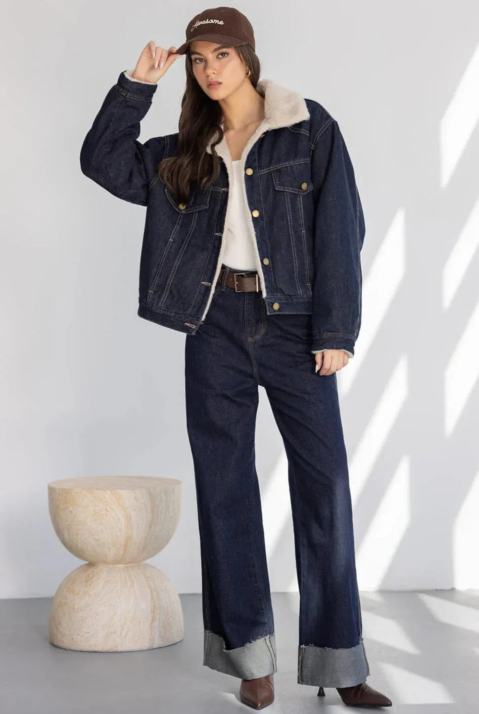 מעיל ג'ינס לנשים