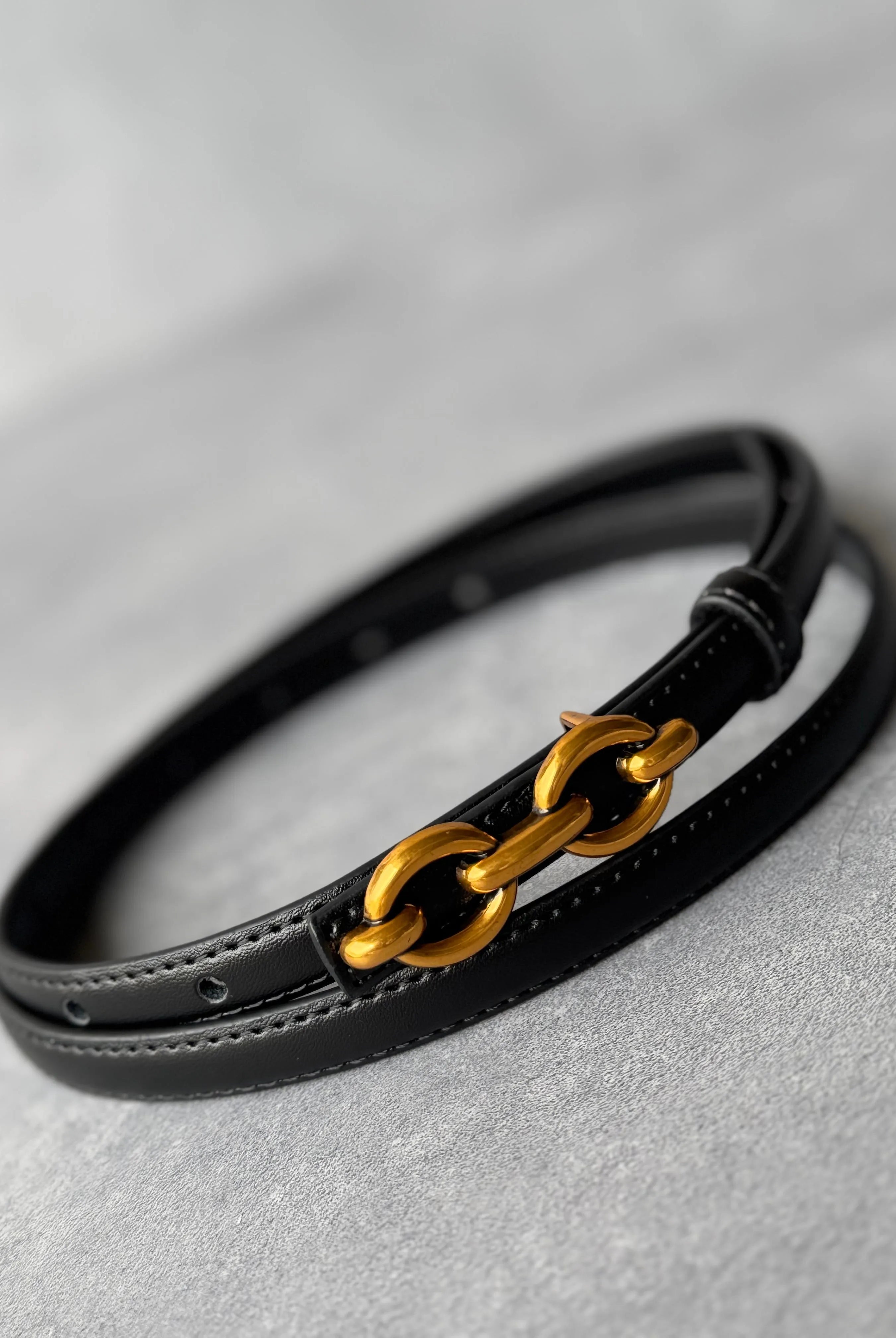 חגורת עור לורנה TwentySix Black