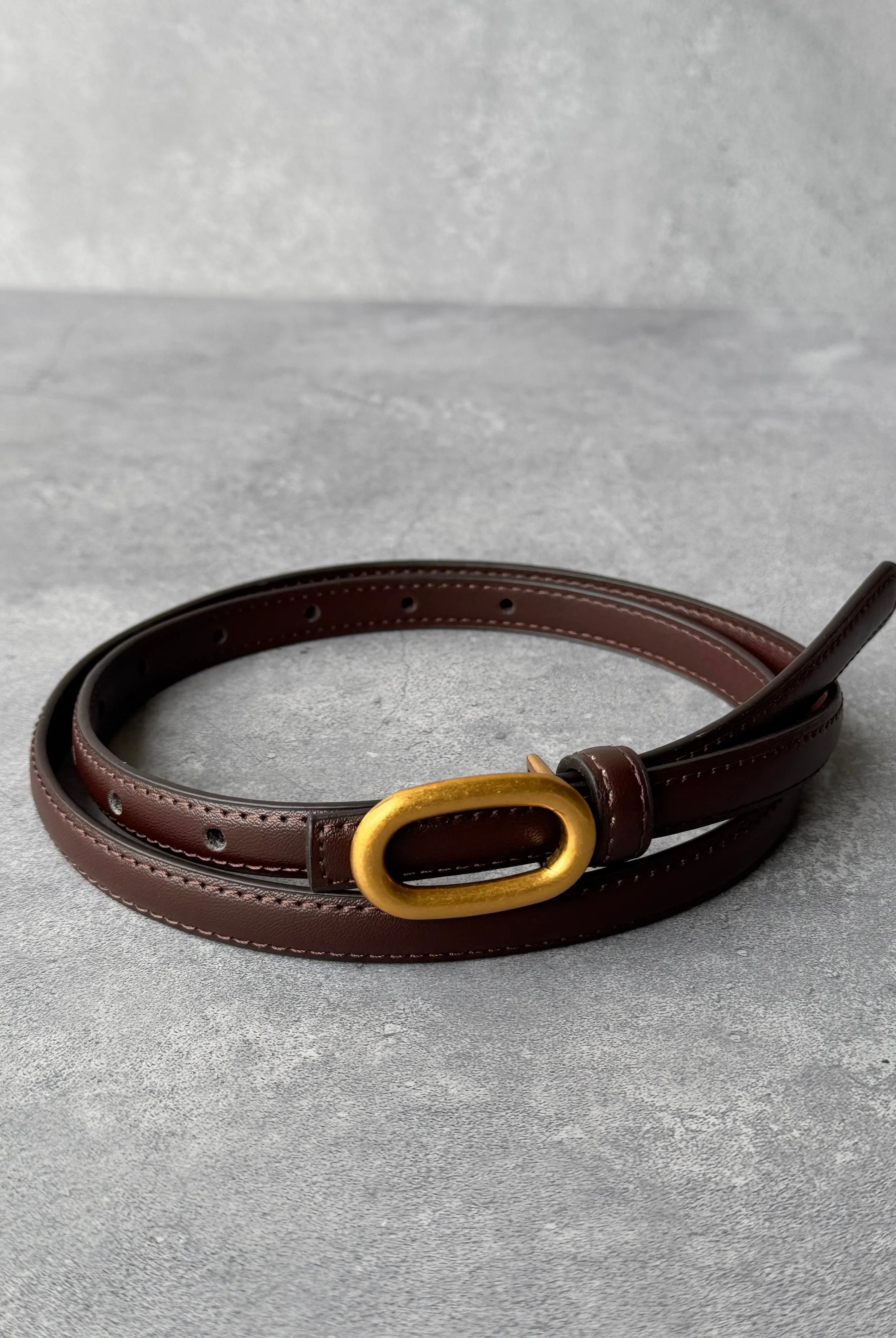 חגורת עור ליאן TwentySix Brown