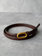 חגורת עור ליאן TwentySix Brown