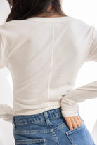 חולצת בייסיק וי כפפה TwentySix