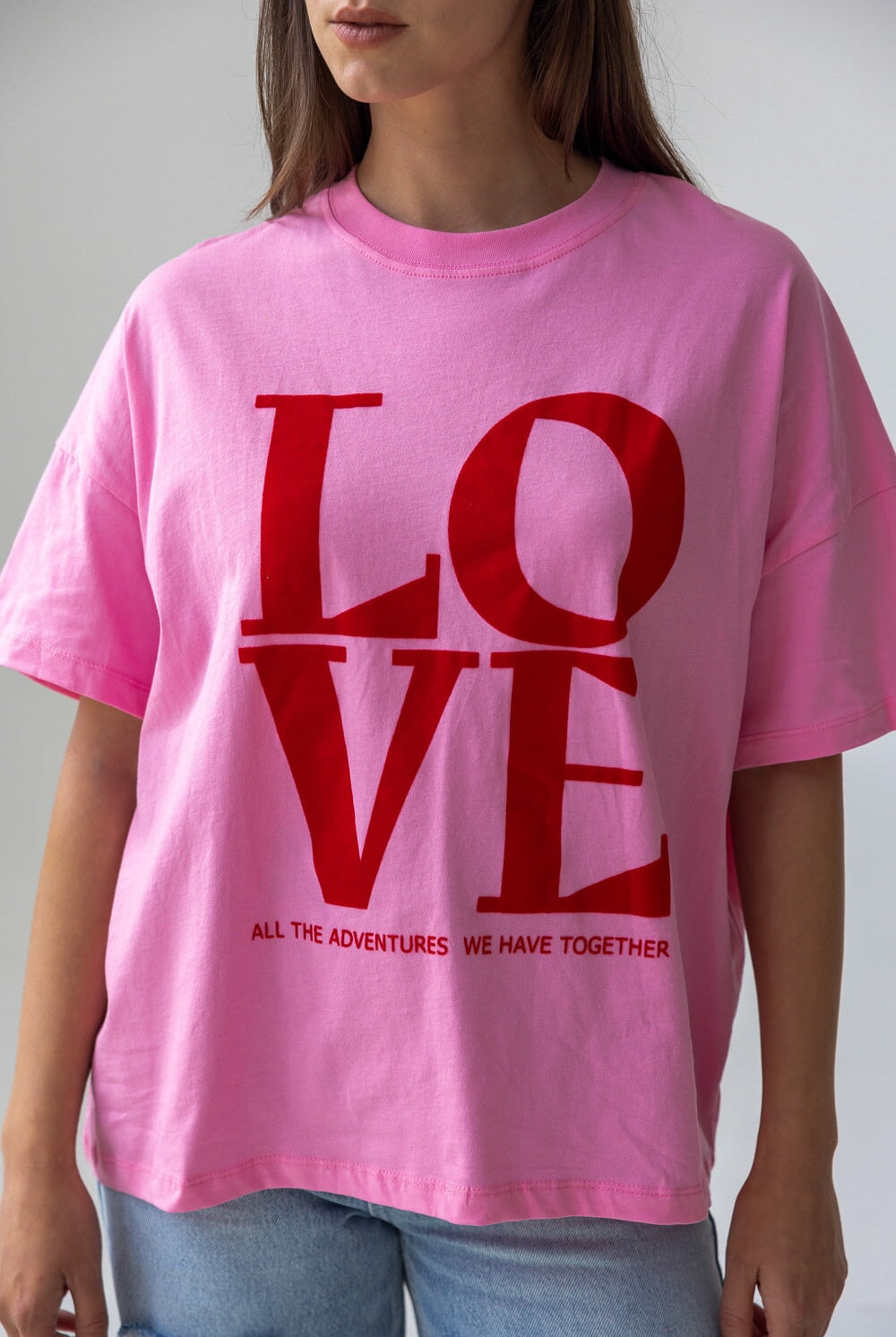 חולצת לאב TwentySix Pink One Size 