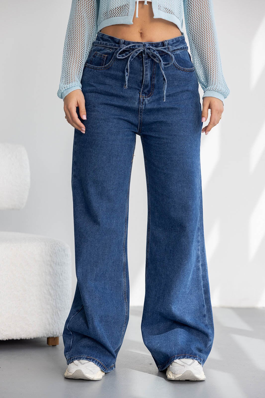 מכנס ג׳ינס שילה TwentySix Blue S-36