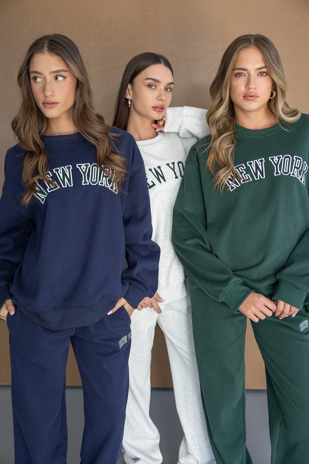 סווטשירט NEW YORK | כחול - TwentySix