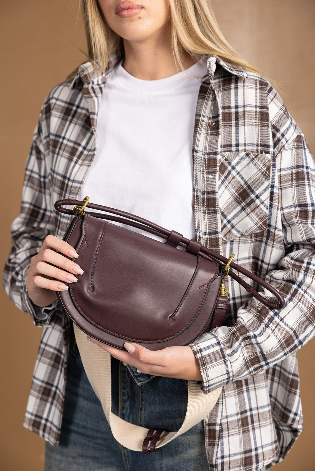 תיק לזלי | בורדו - TwentySix