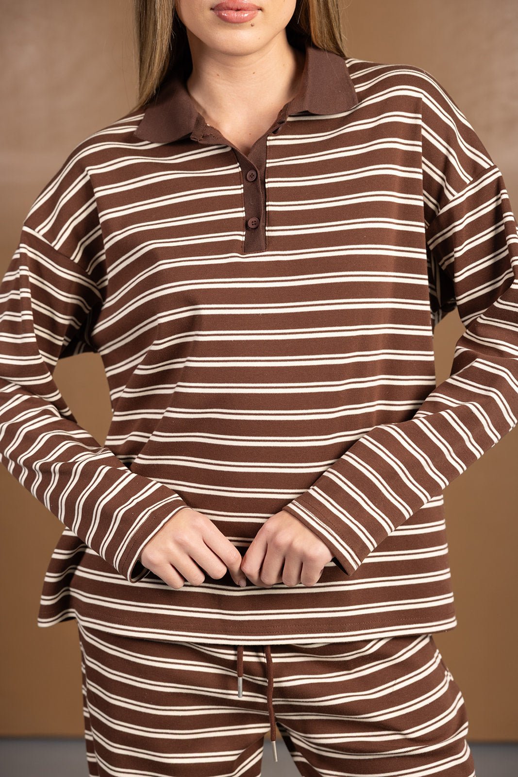 חולצת איזבלה | חומה - TwentySix