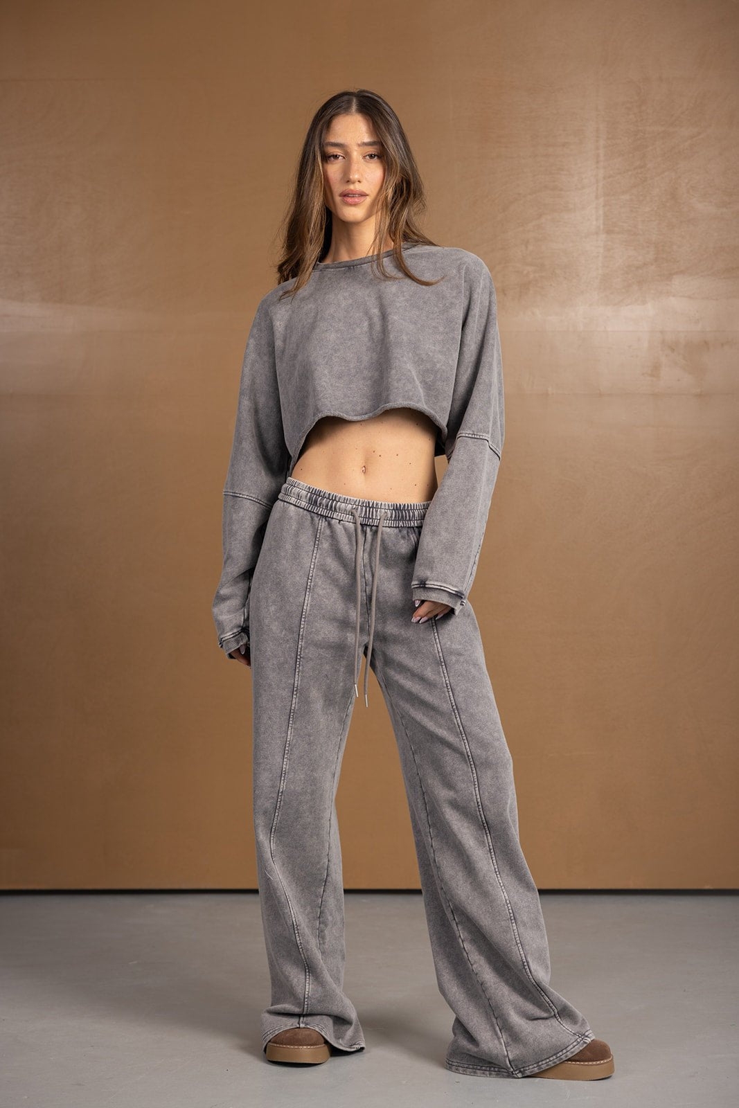 מכנס איאן | אפור - TwentySix