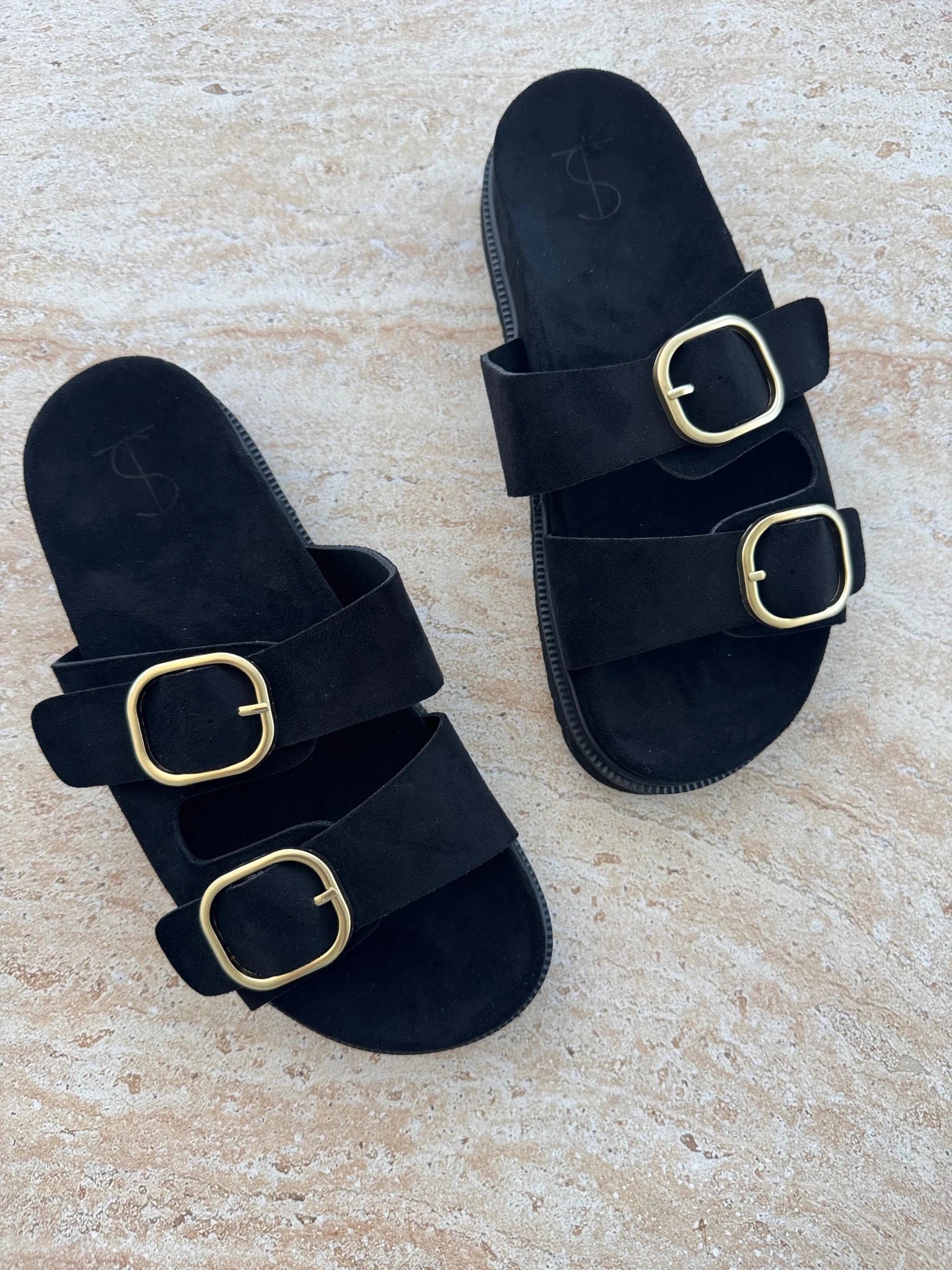 כפכף זמש ג'ניפר שחור TwentySix