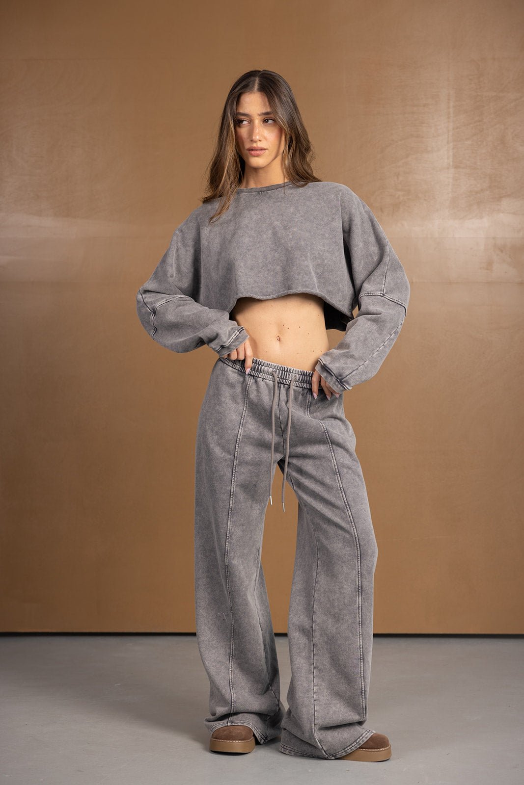 מכנס איאן | אפור - TwentySix