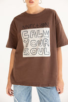 חולצת בילי TwentySix Brown One Size 