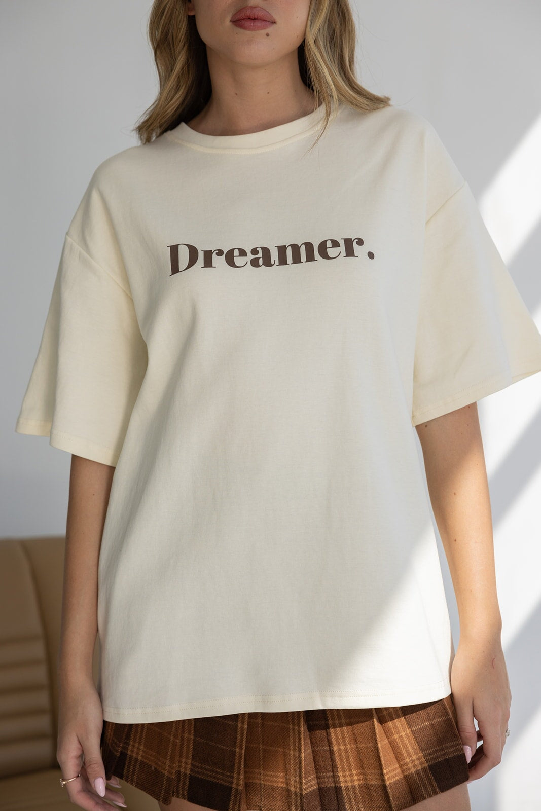 חולצת DREAMER קרם TwentySix 