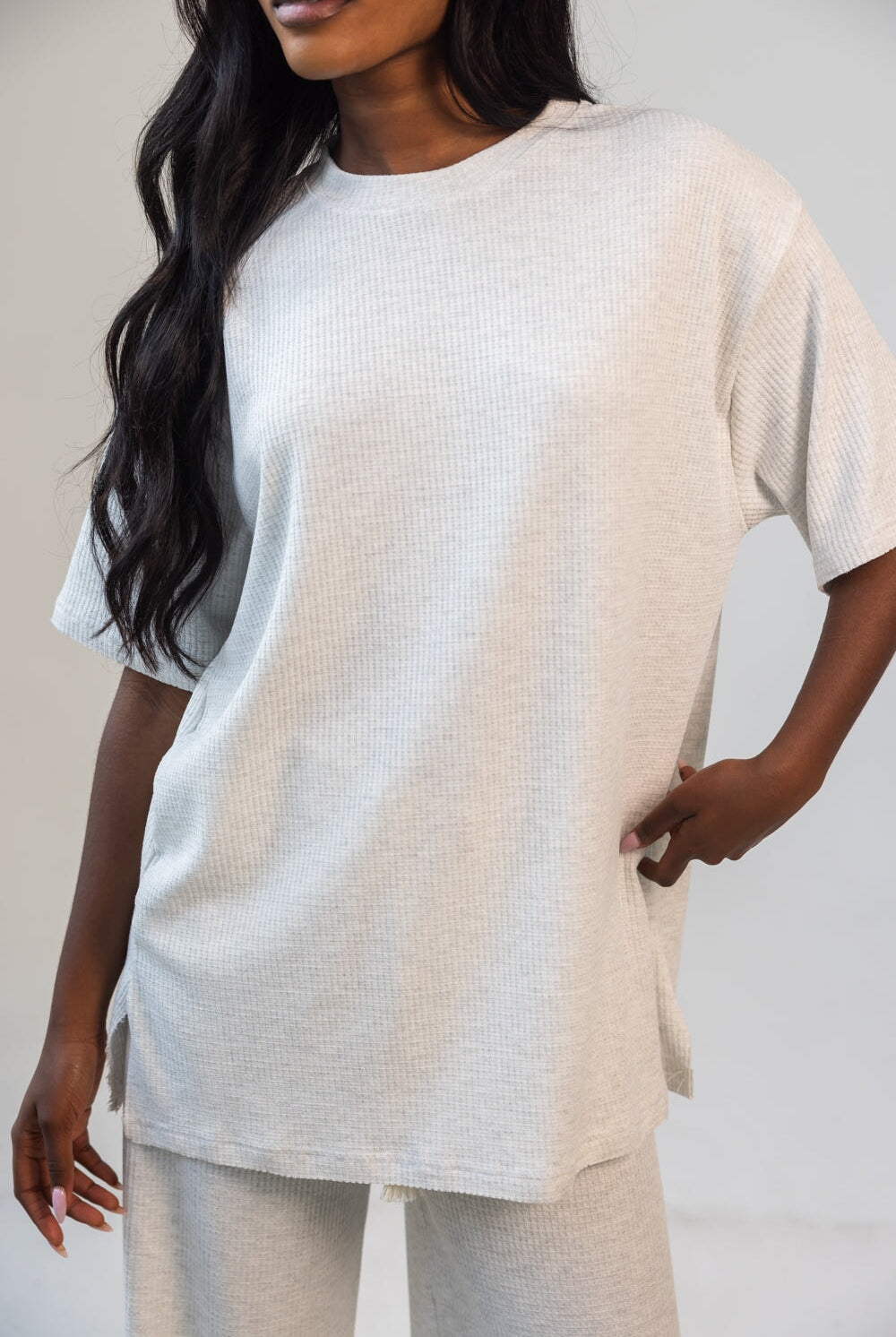 חולצת דריה TwentySix Light Grey One Size 