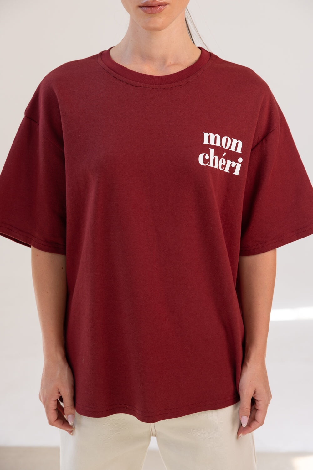 חולצת מון שרי TwentySix Dark Red One Size 