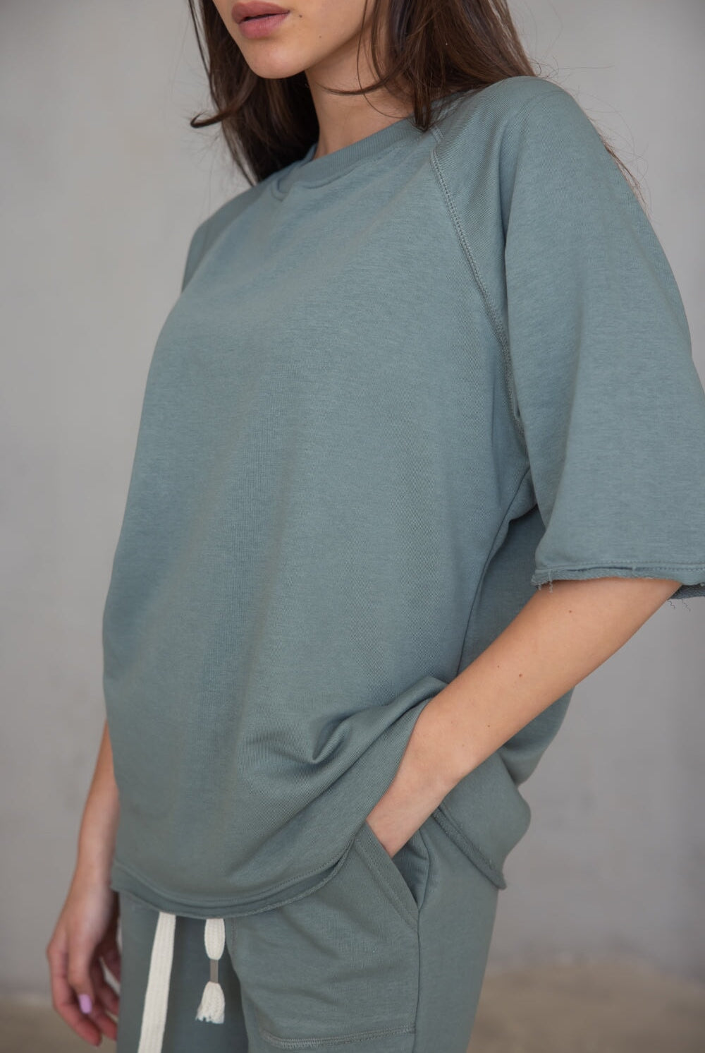 חולצת אנדי TwentySix Olive Green One Size 