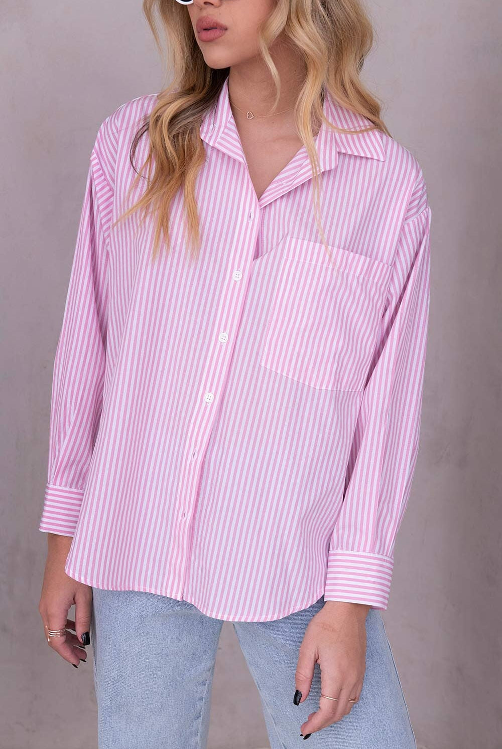 חולצת קורט TwentySix Pink One Size 