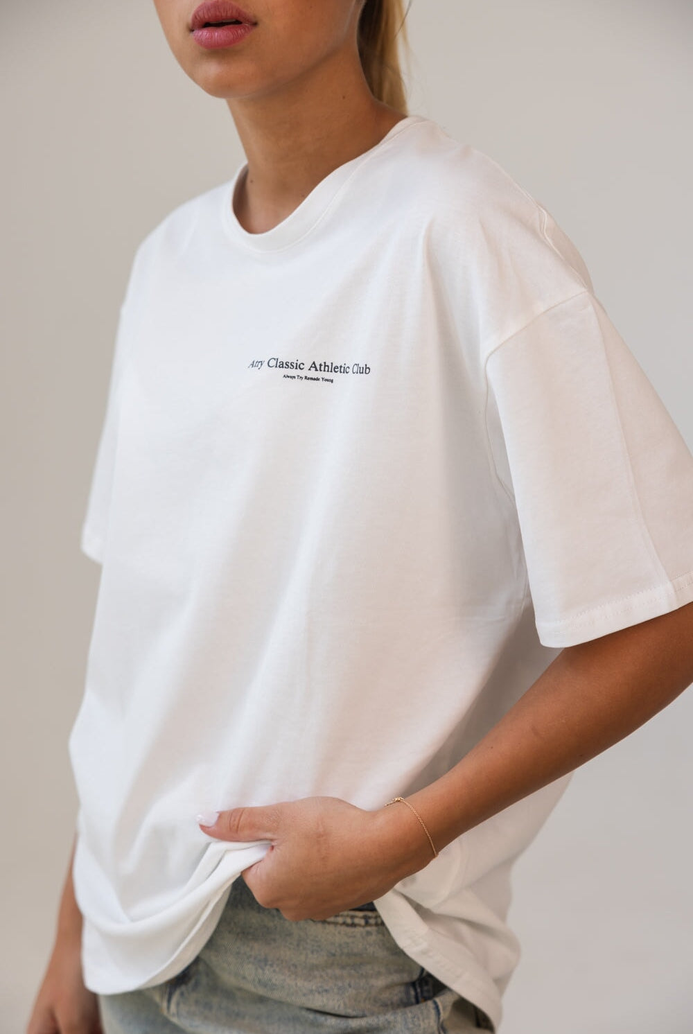 חולצת אטלנטיק TwentySix White One Size 