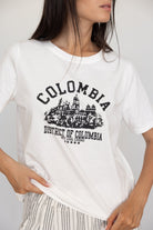 חולצת טי-שירט קולומביה TwentySix White One Size 