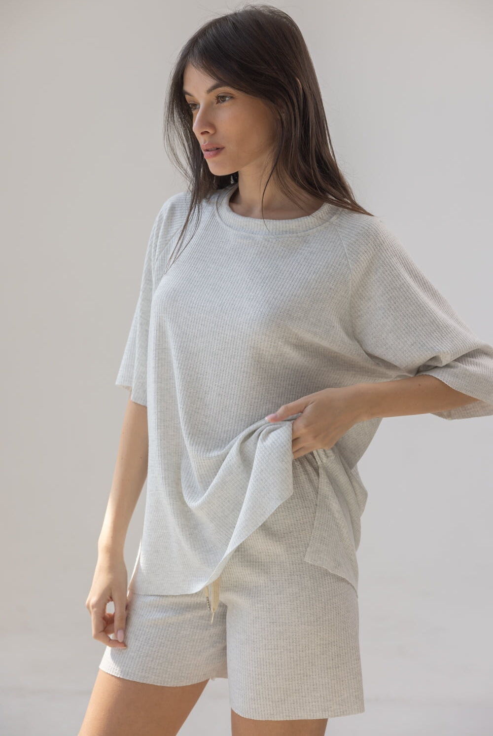 חולצת אוליביה TwentySix Light Grey One Size 