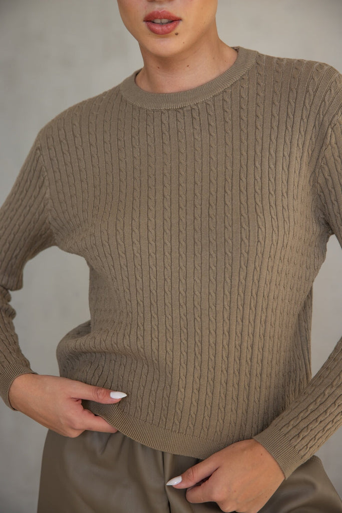 סריג צמות אליס TwentySix Brown One Size 