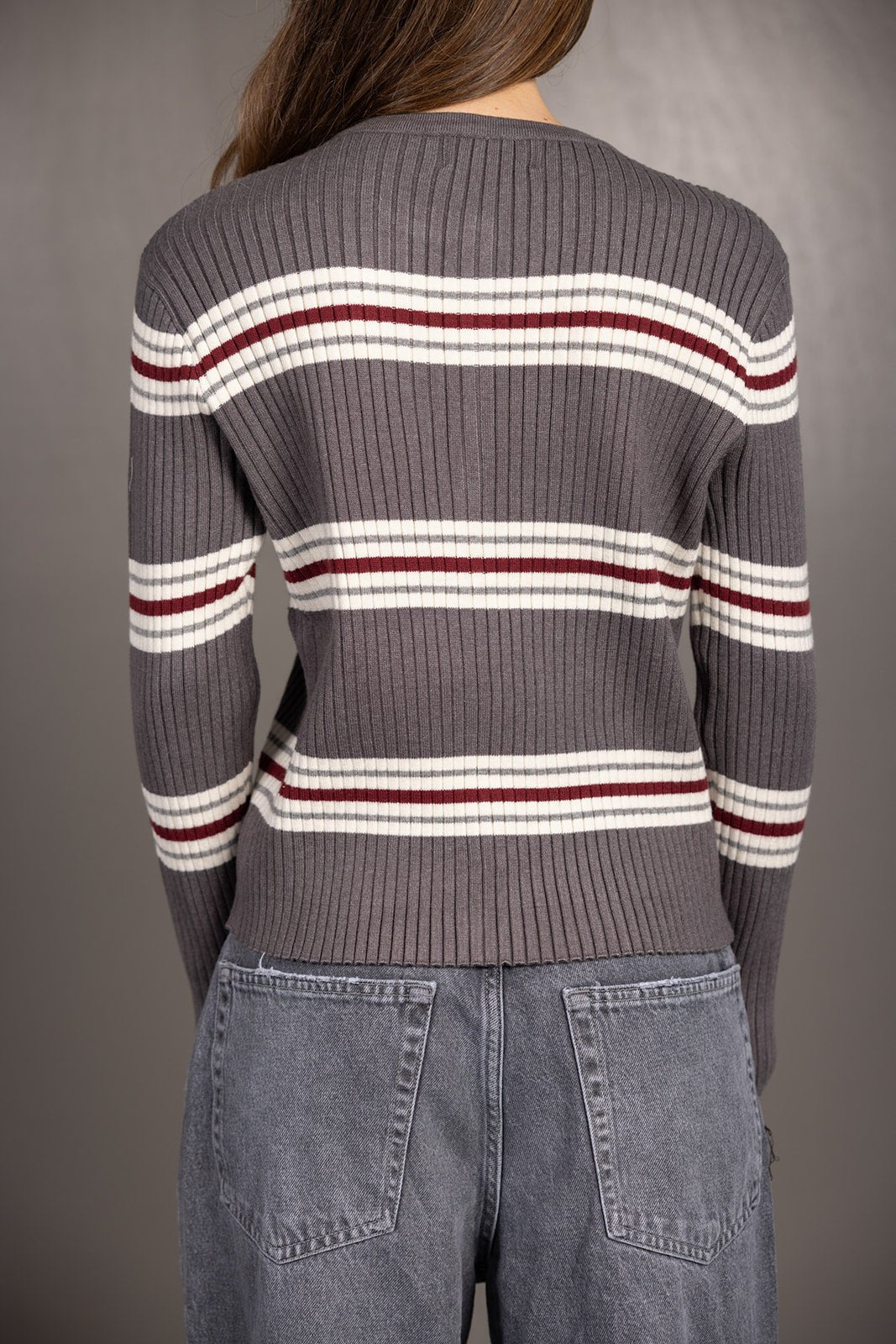 קרדיגן ג'וליאן | אפור - TwentySix