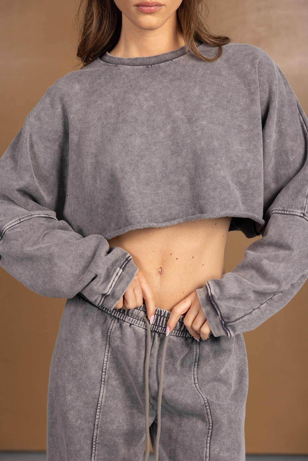 חולצת איאן | אפורה - TwentySix