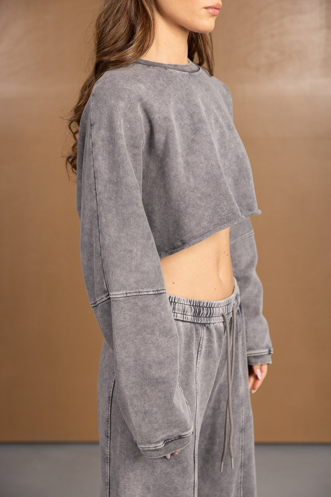 חולצת איאן | אפורה - TwentySix