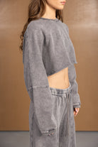 חולצת איאן | אפורה - TwentySix