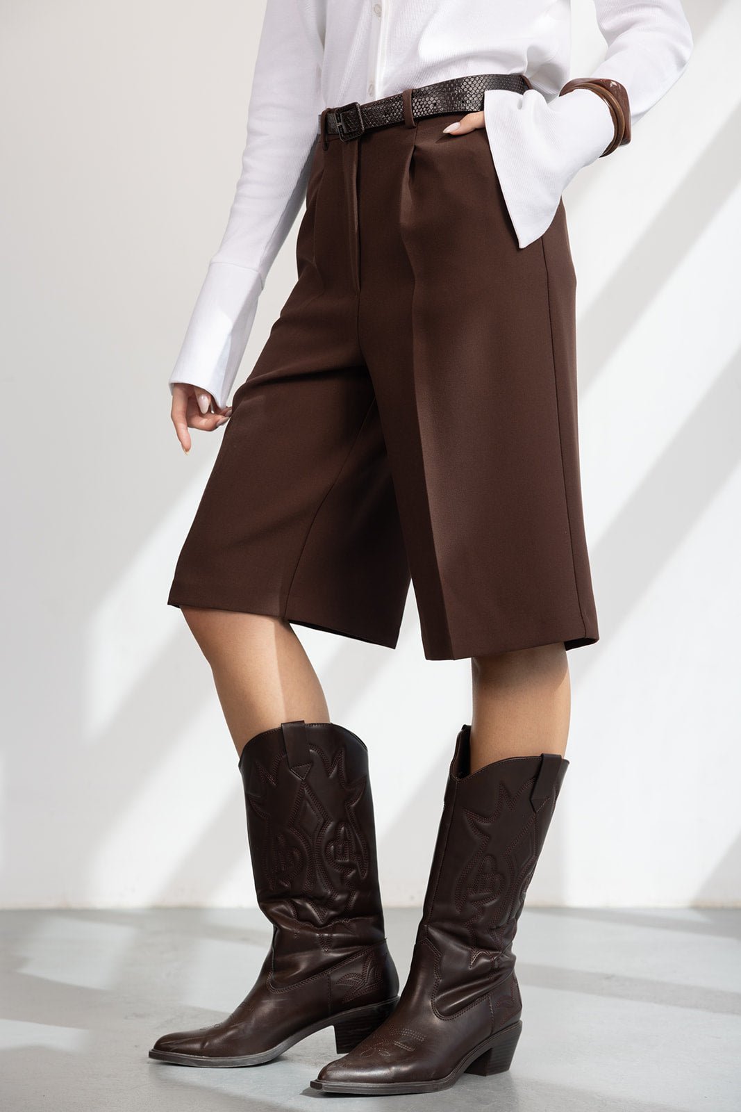 מכנס איידן | חום כהה - TwentySix