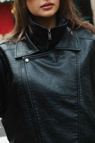 מעיל עור פרנסיסקו | שחור - TwentySix