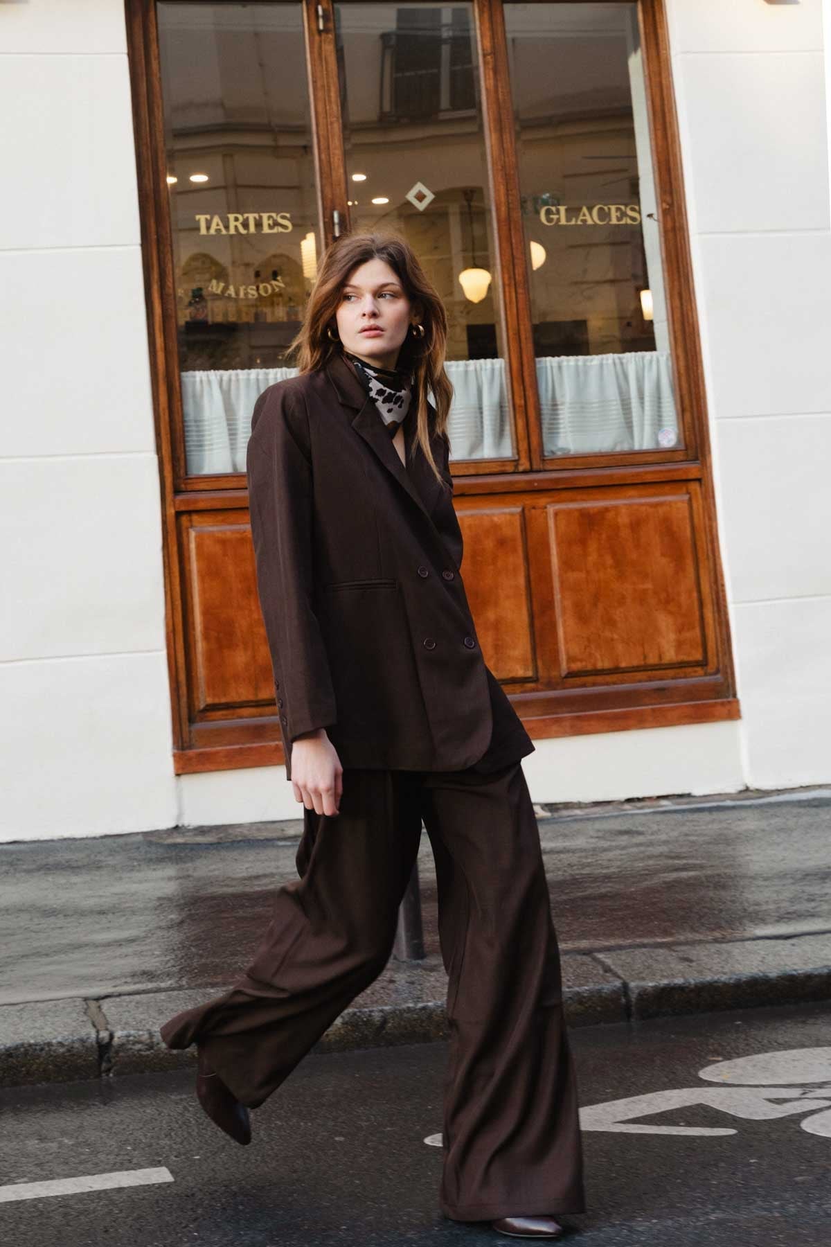 מכנס שרי | חום - TwentySix