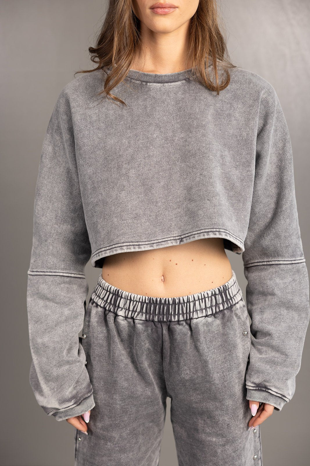 חולצת ברקלי | אפורה - TwentySix