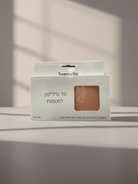 פד סיליקון לפטמות באריזה מוארת, מוצר דיסקרטי בצבע גוף, אביזר הלבשה תחתונה לנשים