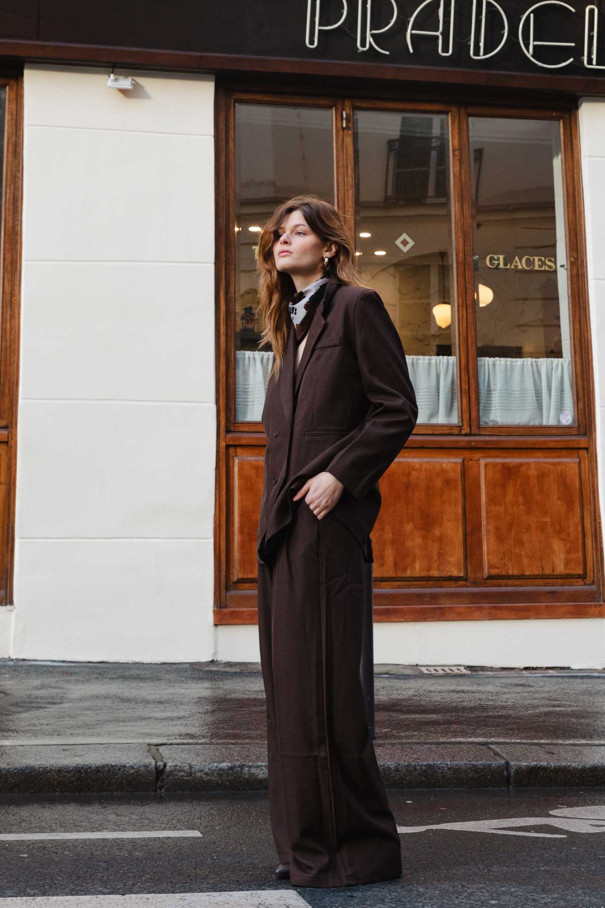 מכנס שרי | חום - TwentySix