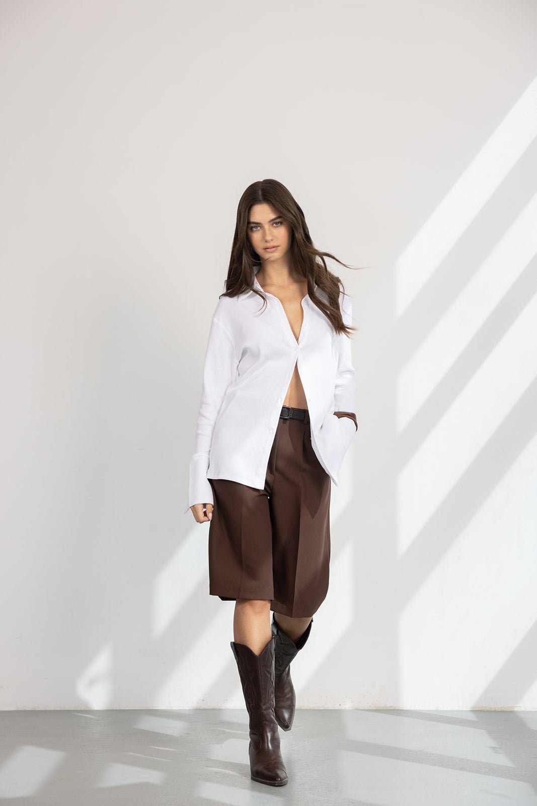 מכנס איידן | חום כהה - TwentySix