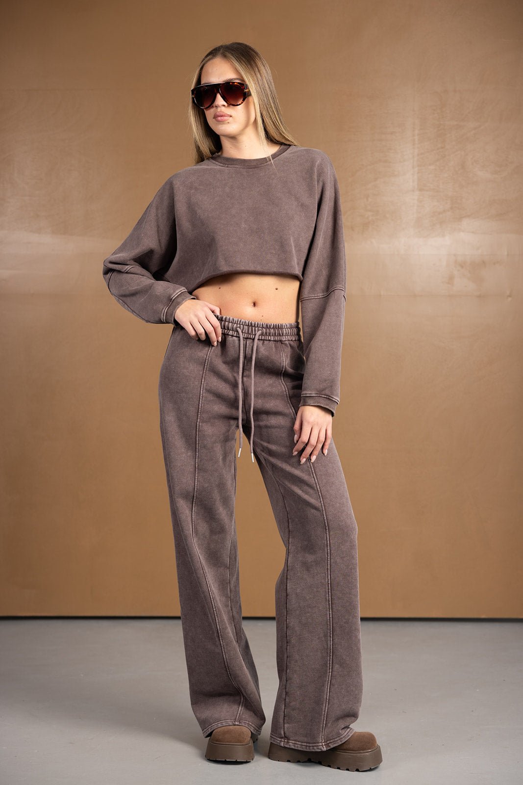 חולצת איאן | חומה - TwentySix