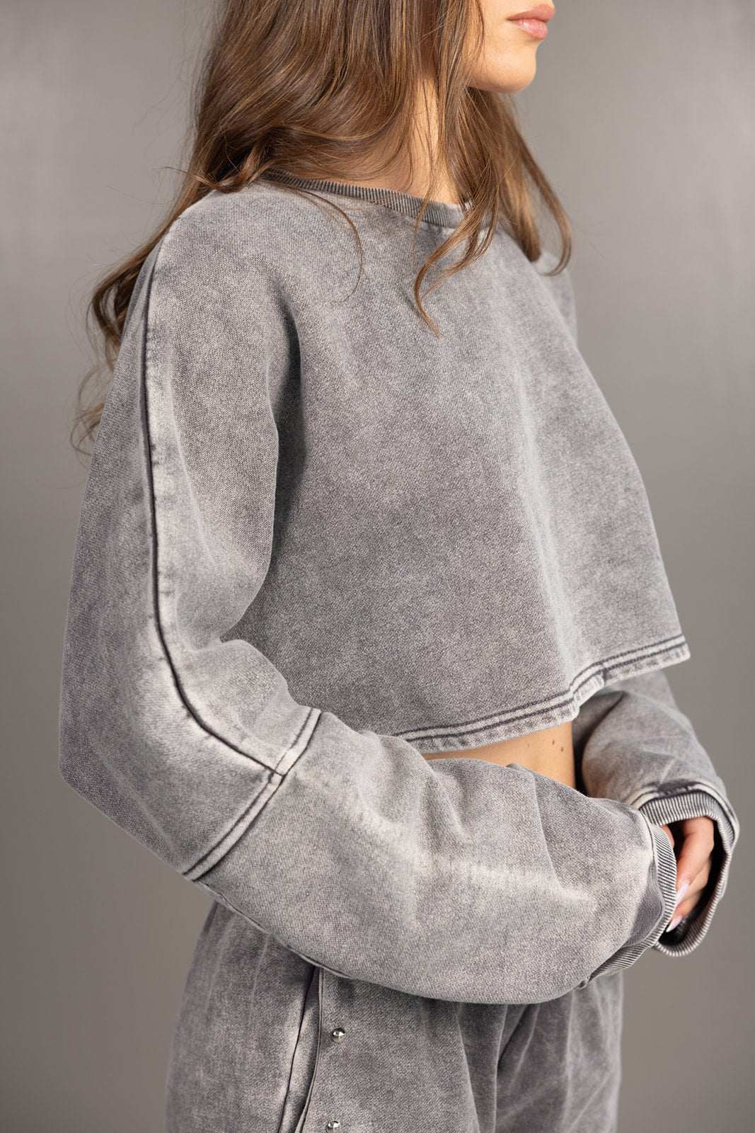 חולצת ברקלי | אפורה - TwentySix