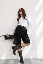 מכנס איידן | שחור - TwentySix