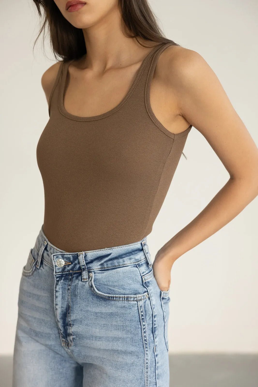 גופיית הנרי TwentySix Brown One Size 