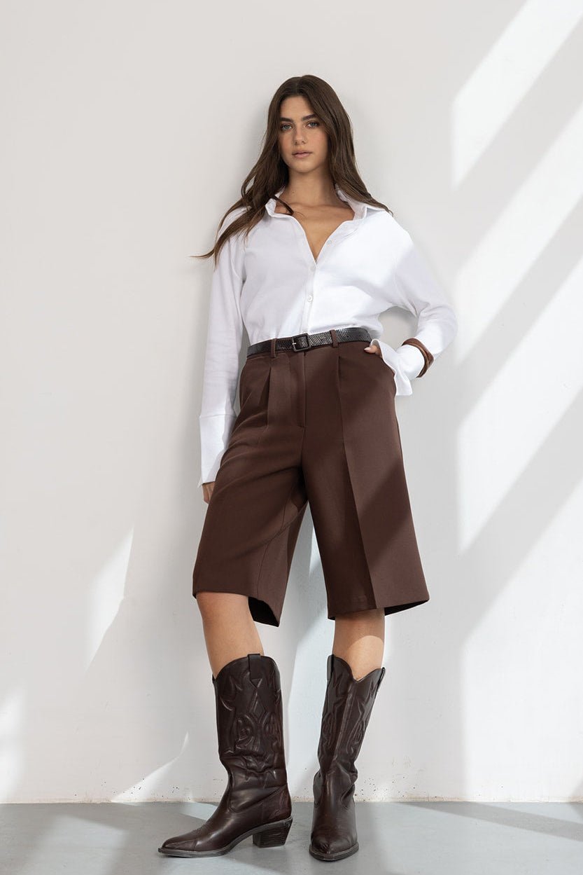 מכנס איידן | חום כהה - TwentySix