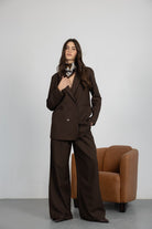 ג'קט שרי | חום - TwentySix