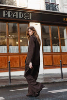 ג'קט שרי | חום - TwentySix