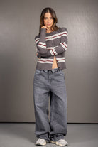 קרדיגן ג'וליאן | אפור - TwentySix