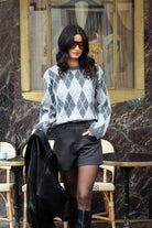 מכנס שורט אשלי | אפור - TwentySix