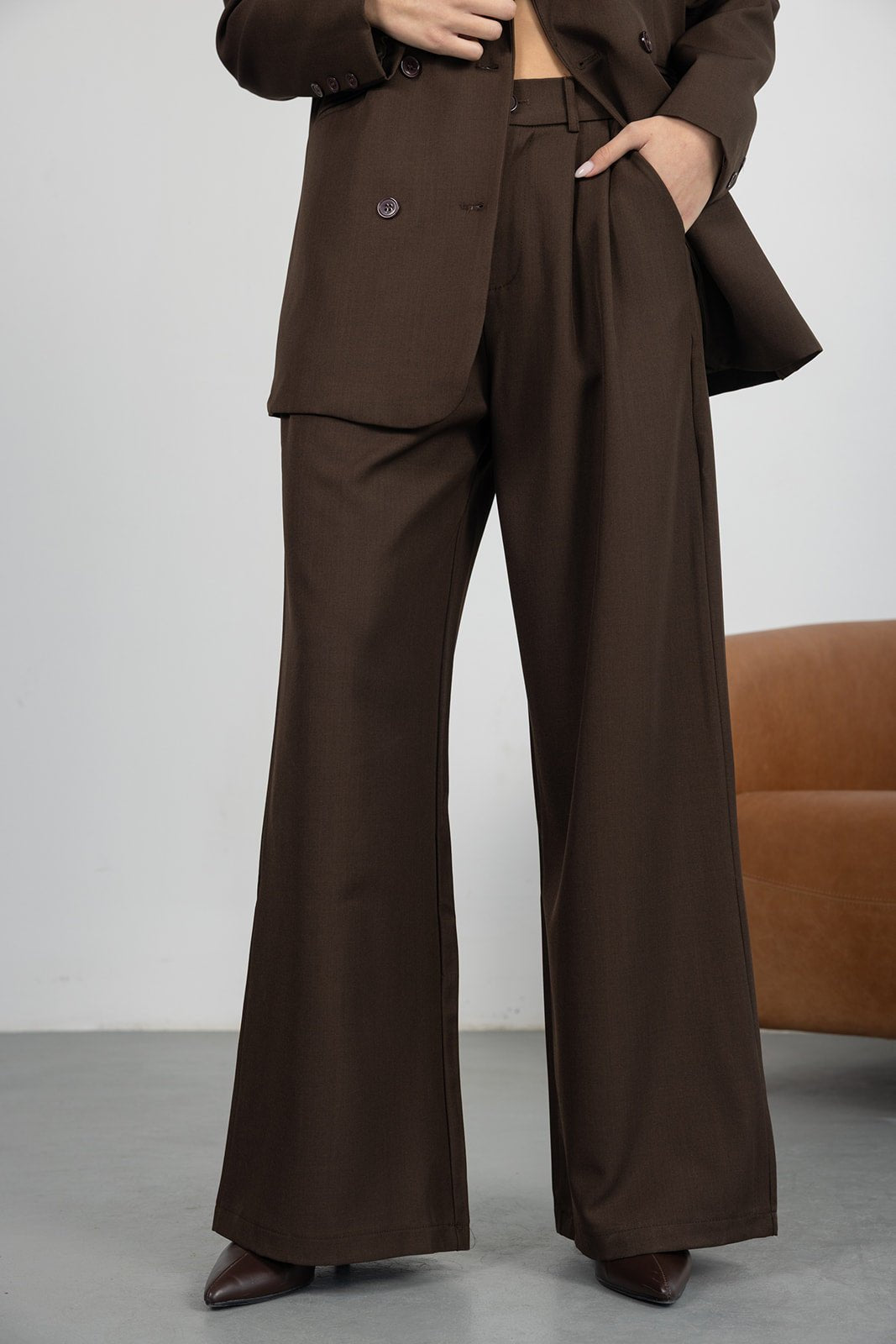 מכנס שרי | חום - TwentySix