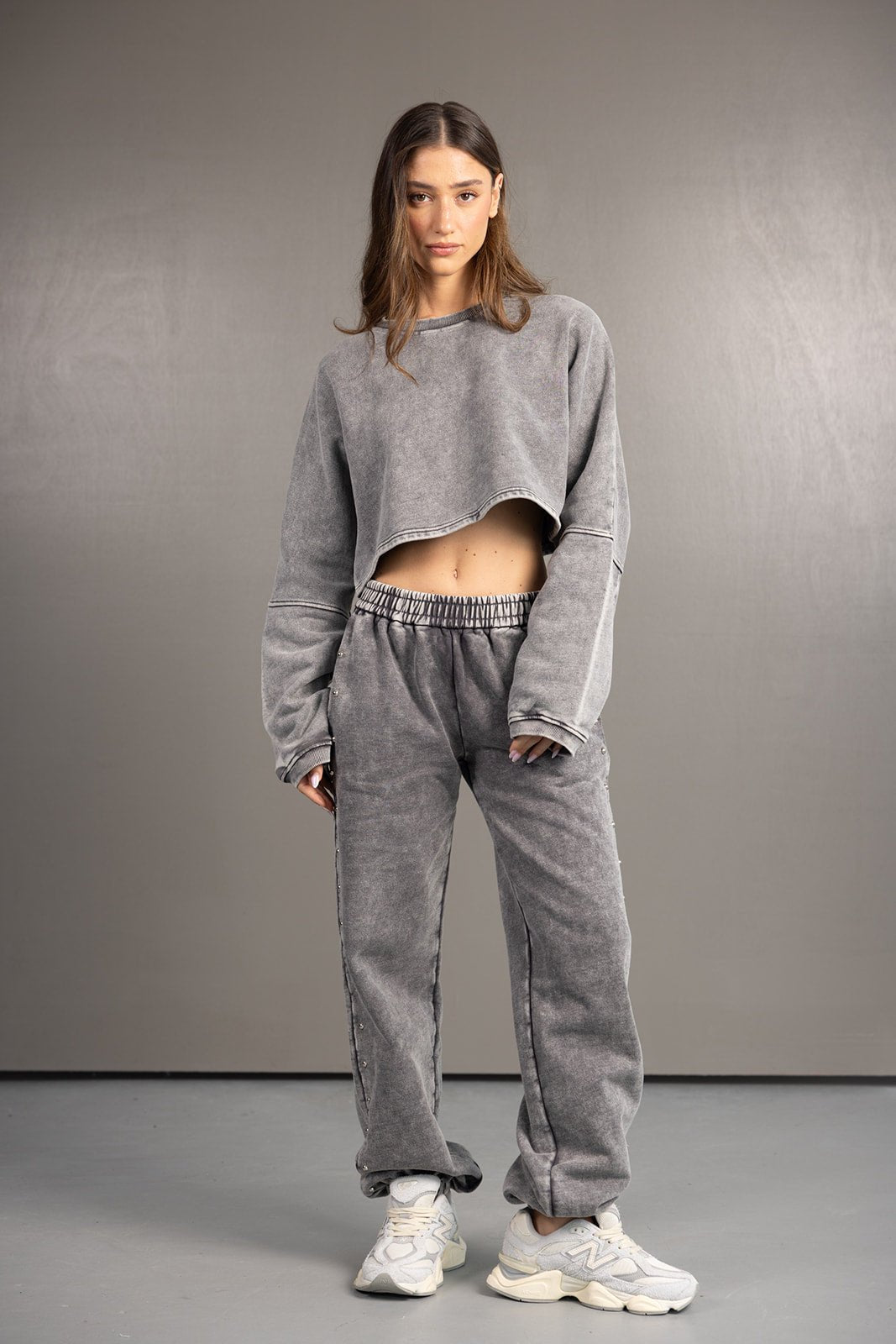 חולצת ברקלי | אפורה - TwentySix