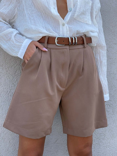 חגורת שלוש לולאות כסופה TwentySix Brown One Size 