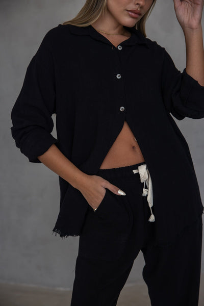 חולצת מרלו TwentySix Black S 