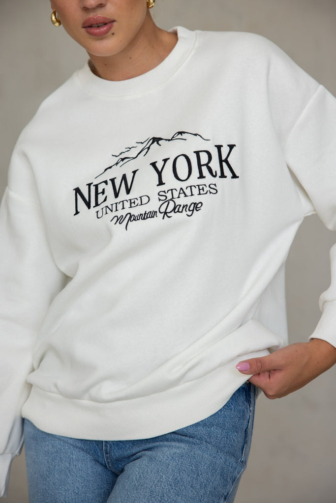חולצת ניו יורק סטריי TwentySix White S-36 