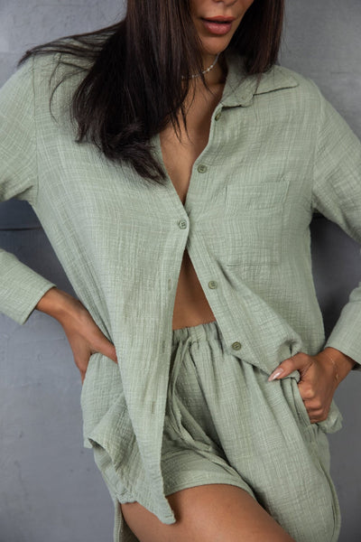 חולצת זאו TwentySix Olive Green One Size 