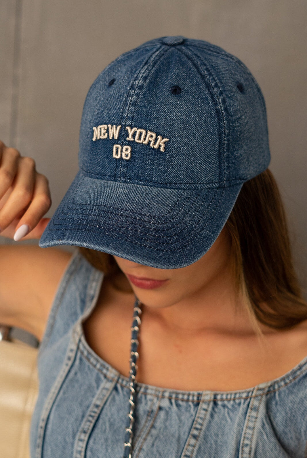 כובע גינס ניו יורק TwentySix Dark Blue One Size 
